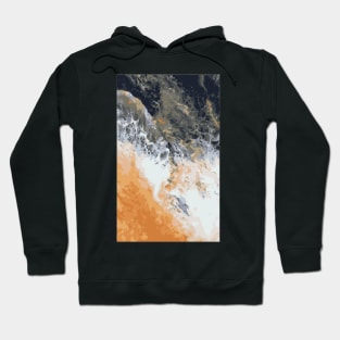 Marble Granite Texture Vector Hoodie